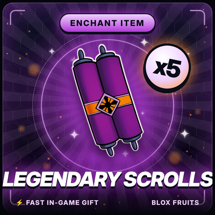 5x Legendary Scrolls